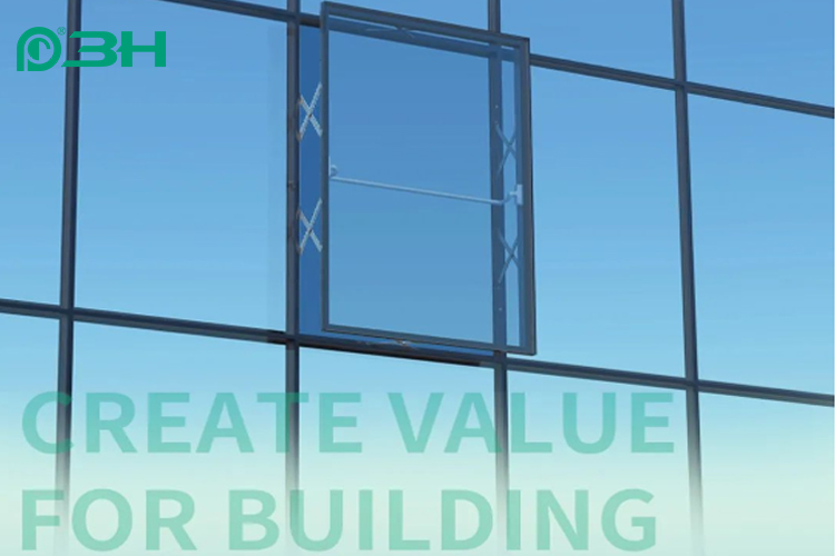 curtain wall handle 1 ที่จับติดผนังม่าน 1