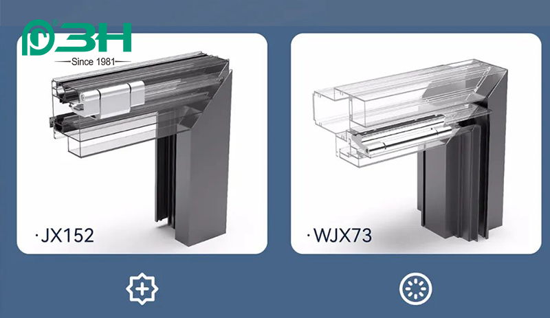 ฮาร์ดแวร์ผนังม่าน 3h 5