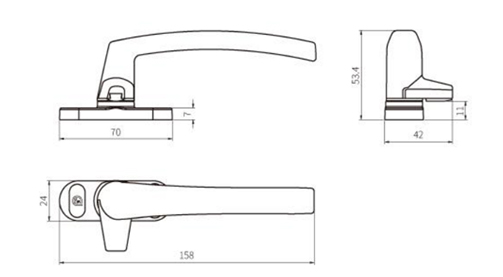 Aluminum-alloy-top-hung-casement-window-camlock-handle-ZY15-3 zy18aข้อได้เปรียบ