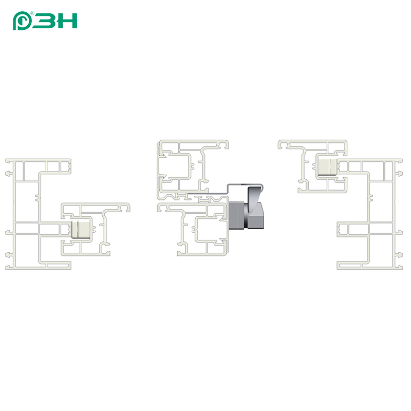 ระบบหน้าต่างบานเลื่อน UPVC U-Groove พร้อม Crescent Lock