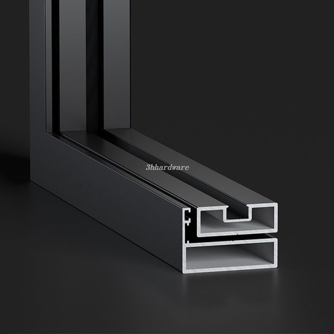 ระบบฮาร์ดแวร์ประตูสวิงไลน์เส้นบาง ๆ 