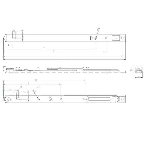 แรงเสียดทาน Stay HHKS12B