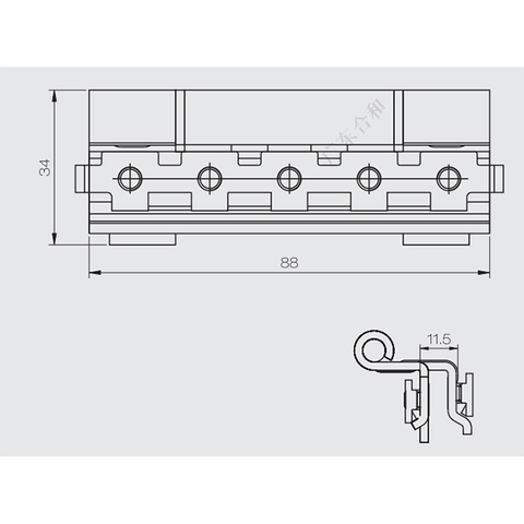 บานพับกันไฟ FJX03