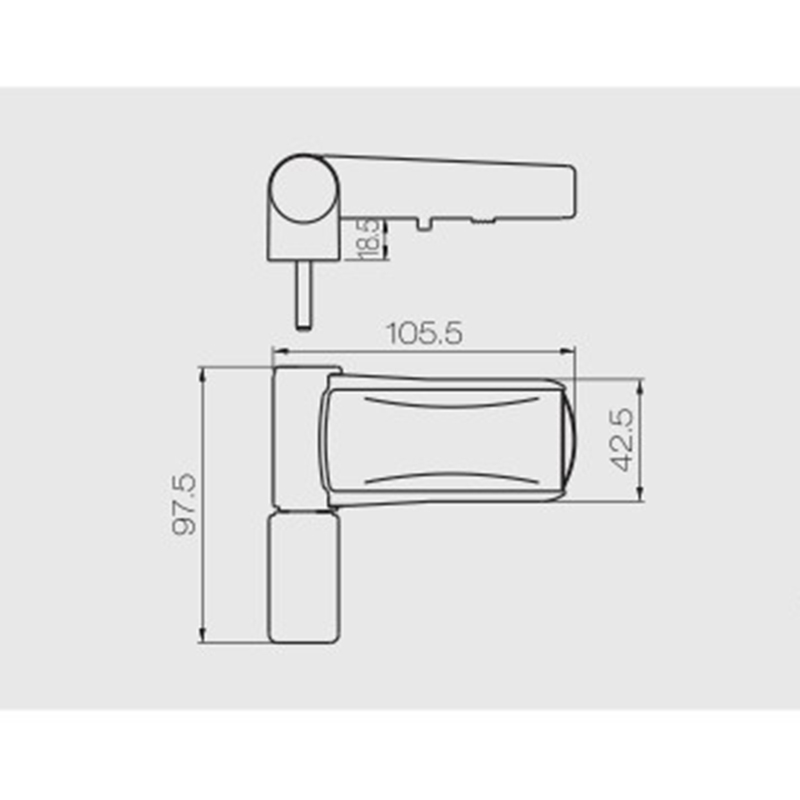 ราคาโรงงานอลูมิเนียมอัลลอยด์ประตูบานเปิด UPVC 3D บานพับ PJH11